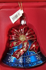 Waterford Marquis 2011 First Christmas Holiday Bells Ornament #155182 Boxed picture