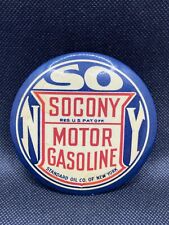 SOCONY Standard Oil Company of New York Motor Gasoline Mirror Vintage Original picture