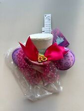 Disney Minnie Mouse: The Main Attraction Mad Tea Party Ears Mad Hatter NWT picture