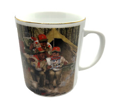  Vintage Boy Scouts of America It's a Boys Life Illustrated Coffee Mug 1985 picture