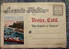 Venice California CA 1910s Souvenir Postcard Folder picture