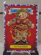 2020 Garbage Pail Kids 35TH Anniversary PURPLE PARALLEL 62a Tattoo LULU NM picture