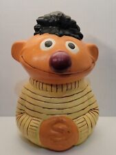 Vintage Ernie Ceramic Cookie Jar, Sesame St, Muppets 1983 picture