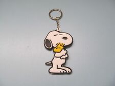 Peanuts Snoopy / Woodstock Rubber Double Sided Key Chain #SN1 (NEW) picture