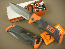 BG Rescue Half Serrated Folding Knife Hunting Camping Fishing NEW Outdoor Saber picture