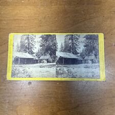 1870 Yosemite, California STEREOVIEW by John P. Soule - SV 1081 Sentinel House picture