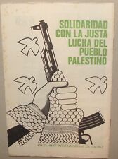 1986 CUBA Booklet Arab Spanish Communist Pro Palestine Arabic Muslim Anti Israel picture