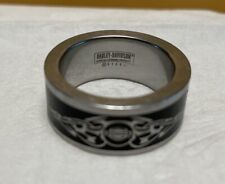 Harley Davidson Official Steel Ring Band Size 9.5 picture
