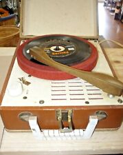 Small Vintage Decca Phonograph Record Player dp 571 For Restoration Hums  picture