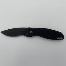 Kershaw Blur 1670GBBLKST Assisted Open Pocket Knife Liner Lock Combo Edge Blade picture
