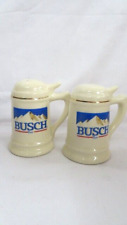 Vintage Anheuser-Busch Brewing Co. Busch Salt & Pepper Shakers picture