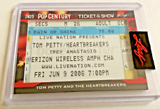 TOM PETTY Charlotte, NC June 9, 2006 LEAF METAL POP CENTURY Concert Ticket Show picture