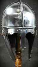 Medieval Steel Infantry Late Roman Ridge Helmet Burgh Castle Templar Helmet picture