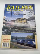 Vintage Railfan Railroad Magazine May 1990 picture