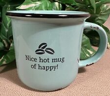 Hallmark’s “Nice Hot Mug Of Happy” 16oz Coffee Mug - Rustic Charm picture