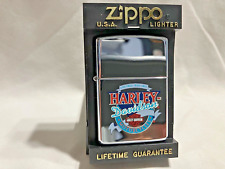 1998 Unfired Sealed  High Polished HARLEY DAVIDSON Multi Color Zippo Lighter picture