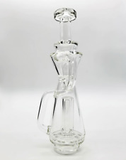 Focus V Carta 3 Level Recycler Glass Attachment Collectible Tobacco Pipe picture