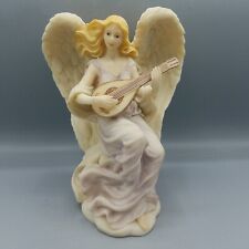 Seraphim Classics Angel Figurine Lydia Winged Poet Roman Music Instrument 6.5