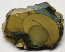blue mountain jasper roughcut oldstock with nice orbs, (not polished) (157grams) picture
