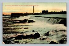 Consolidated Water-Power and Paper Co's Dam, Grand Rapids, Wisconsin Postcard picture