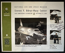 Fred Haise Autograph Apollo 13 Astronaut Udvar-Hazy 1st Anniversary 2004 Photo picture