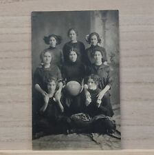 1912 B.H.S. Women's Basketball Team Postcard picture