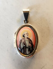 New without tags .925 Sterling Silver St. Peter the Apostle Pendant Locket picture