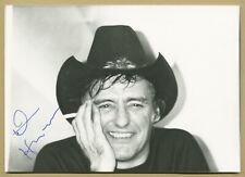 Dennis Hopper (1936-2010) - Rare in person signed press photo - Cannes 1980 picture