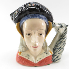 VTG ANNE OF CLEVES KING HENRY VIII Royal Doulton D 6653 Large Character Toby Jug picture