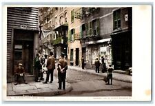 c1905's Picturesque View In Chinatown New York City New York NY Shops Postcard picture