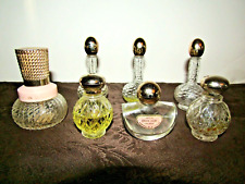 Lot of Vintage Avon Perfume Bottles Set of 7 picture