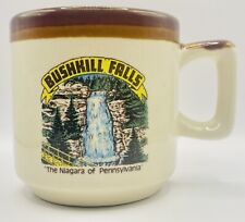 Vintage Bushkill Falls Souvenir Mug The Niagara of Pennsylvania  picture