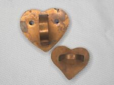Michael Bonne Copper Heart Cookie Cutters - Lot of 2 - SIGNED picture