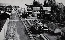 Kelso WA Washington Cowlitz Way Bridge Train Railroad Depot Vtg Postcard E16 picture