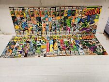 Marvel 1976 Incredible Hulk 208-250 Lot 36 Books Total Roger Stern Sal Buscema picture
