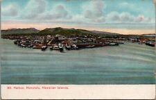 Honolulu Harbor Hawaiian Islands Hawaii Private Mailing Card Postcard D53 picture