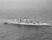 Hms Exeter 1933 Old Aviation Photo picture