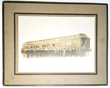 Vintage Train Railroad Picture Paladora Land Co Dalhart Tex picture