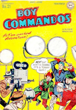 Boy Commandos #21 - DC Comics 1947 - Vintage Collectible picture