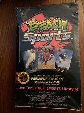 Beach Sports Premiere Edition Trading Card Box unopen factory sealed new be1 picture