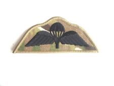 PARA WINGS BADGE - MTP / BLACK  - AIRBORNE BRITISH FORCES TRF DZ  RAF RM RN ARMY picture