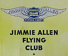Vintage Richfield Oil Radio Premium Jimmy Allen Flying Club Examination 1934 picture