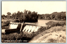 RPPC Real Photo Postcard - Ludington Hamlin Dam State Park c1930-1950 - Unposted picture