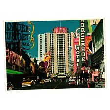 Vintage Postcard Union Plaza Hotel Down Town Fremont Street Las Vegas Nevada picture