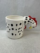 1989 Bergschrund Seattle Chicken Rooster Ceramic Coffee Mug 3D 12 oz picture