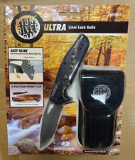 New Stone River Gear Ultra Liner Lock Knife with Sheath SRG4DPCP picture