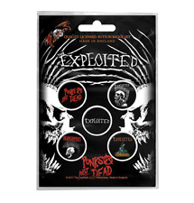 THE EXPLOITED - 'Punks Not Dead' Badge Set picture