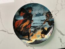 KAISER *E&R GOLDEN CROWN* Germany Collector plate Washington across the Delaware picture
