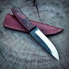 M48 handmade Forged D2 tool steel fixed blade Hunter Skinner knife Bushcraft EDC picture
