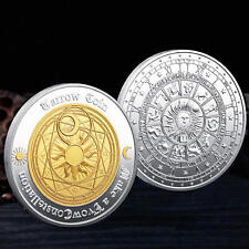 1pcs Commemorative Coin Collectible Craft，Lucky Tarot Art Coin, Sun Moon Coins picture